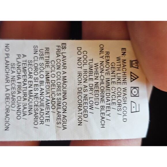 ALK Women's M Gaiam Periwinkle Short Sleeve Split Hem Tee T-Shirt Shirt Top EUC - Picture 9 of 9